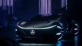 Wallpaper Mercedes Benz Vision Avtr Ces Electric Cars 4k