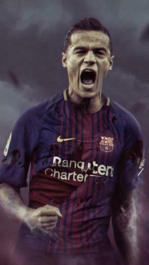 Coutinho Barcelona Wallpaper For iPhone 3d