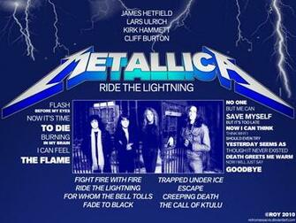 Pin Ride The Lightning Photos Wallpaper