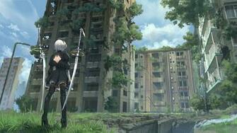 Nier Automata Wallpaper Ecopetit Cat