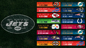 Nfl New York Jets Schedule Football