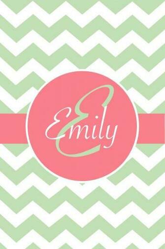 Emily WallpaperiPhone Wallpaper Green Chevron Dina