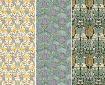 Arts And Crafts Wallpaper From Trustworth Studios