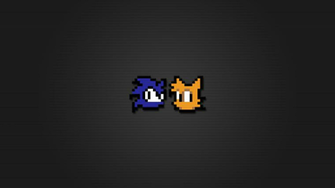 Sonic Tails 8bit Wallpaper HD By Lachriz Fan Art Games
