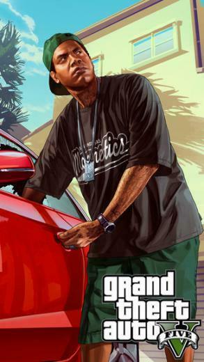 Gta Lamar iPhone 5c 5s Wallpaper