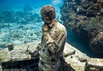 World S First Underwater Sculpture Park By Jason Decaires