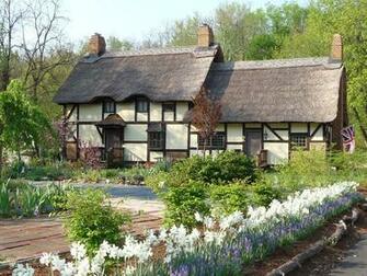English Cottage Wallpaper Image For Desktop Background