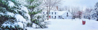 House Snow Winter Holiday Ultra HD Desktop Background Wallpaper