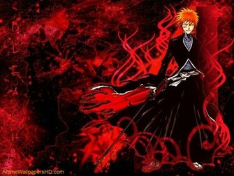 Bleach Wallpaper Red Bankai