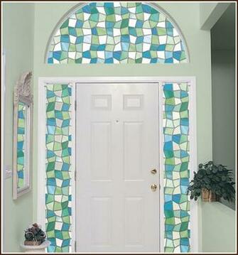 Glass Privacy Window Film Non Adhesive Wallpaper For Windows