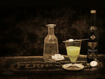 Verte Absinthe Alandia Is Offering A Beautiful Wallpaper
