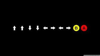 Konami Code HD Desktop Wallpaper High Definition