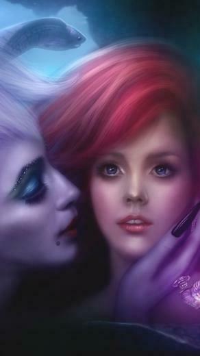 Hair Mermaid iPhone Wallpaper 5s 5c
