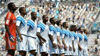 Om Olympique Marseille Fond Cran Wallpaper