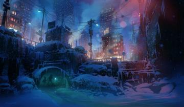 4k Nikolai Lockertsen Snowflakes Digital Art Winter