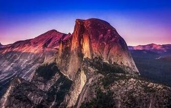 Wallpaper Yosemite National Park California Mountains Landscape