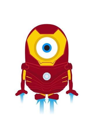 Emma De Blois On Minions Iron Man