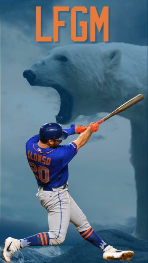 People Were Asking For Some Mets Themed Wallpaper This Is My