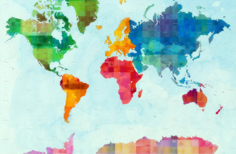 World Map Wallpaper