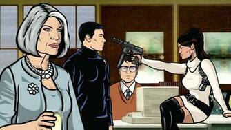 Archer Tv Lana Kane Malory Wallpaper Background