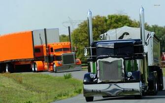 Texas Chrome Shop Mafia Peterbilt Trucks Wallpaper
