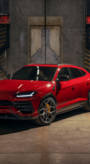 Car Red Lamborghini Urus Wallpaper Super