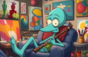Squidward Wallpaper