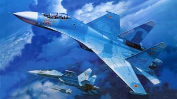 Sukhoi Su 8k Ultra HD Wallpaper