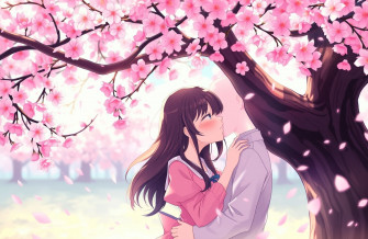Anime Kiss Wallpaper