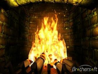 Moving Fire Screensaver