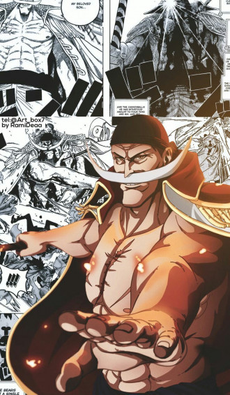 One Piece Wallpaper Whitebeard Manga Anime