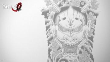 Yakuza Zero Hannya UHD 4k Wallpaper