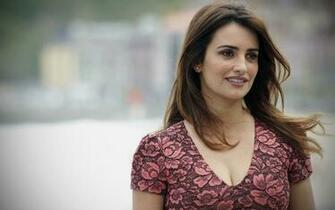 Beautiful Face Of Penelope Cruz Celebrity Actress HD Wallpaper