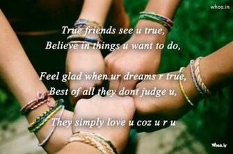 Friendship Quotes Wallpaper HD True Friends Quote