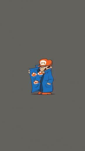 iPhone Retina Wallpaper For 5c 5s Mario With Mushrooms