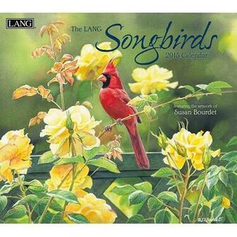 Lang Songbirds Wall Calendar Walmart