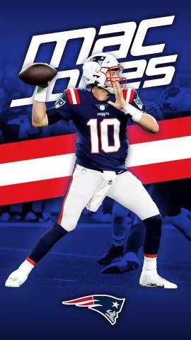 I Made This Mac Jones Phone Background And Wanted To Share