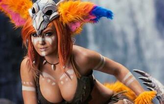 Wallpaper Model Pretty Cosplay Pose Jessica Nigri Martin Wong
