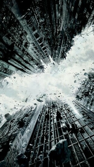 The Dark Knight Rises iPhone 5s Wallpaper