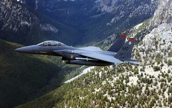Us Military Plane Over Hills Wallpaper HD