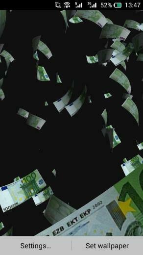 Money Rain Live Wallpaper Android Apps On Google Play