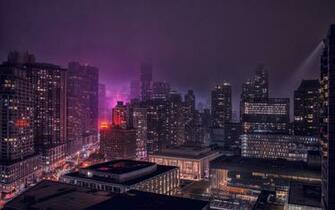 New York At Night Wallpaper
