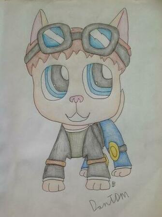Lps Fanart Minecraft R Dantdm Customs Drawings