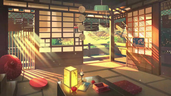 Japanese Style Living Room Live Wallpaper Wallpaperwaifu