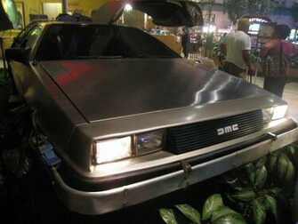 De Lorean Tijdmachine Wallpaper