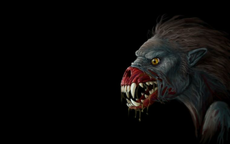 Dark Werewolf Wallpaper