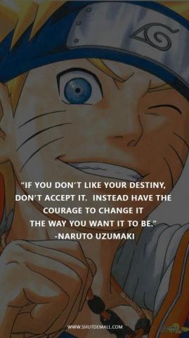 Shut Dem All Top Anime Quotes Naruto Facts