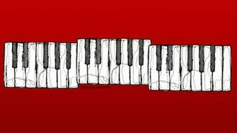Piano Keys Desktop Pc And Mac Wallpaper