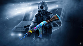 Csgo Counter Strike Global Offensive Video Game Ak Wallpaper