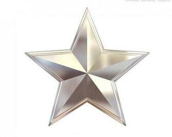 Gold Silver And Bronze Metal Stars Psdgraphics